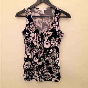 WHBM layered floral tank